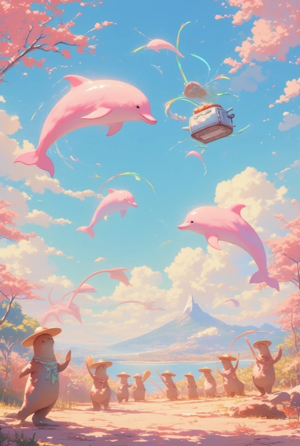 イルカは今日も空を飛ぶ