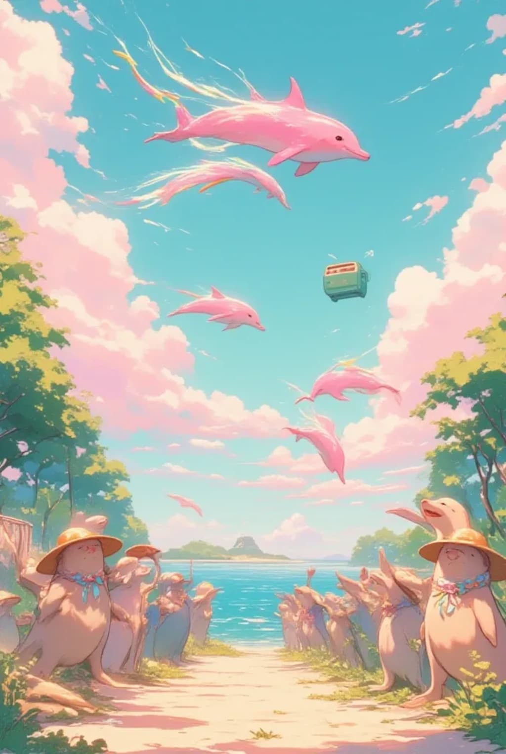 イルカは今日も空を飛ぶ