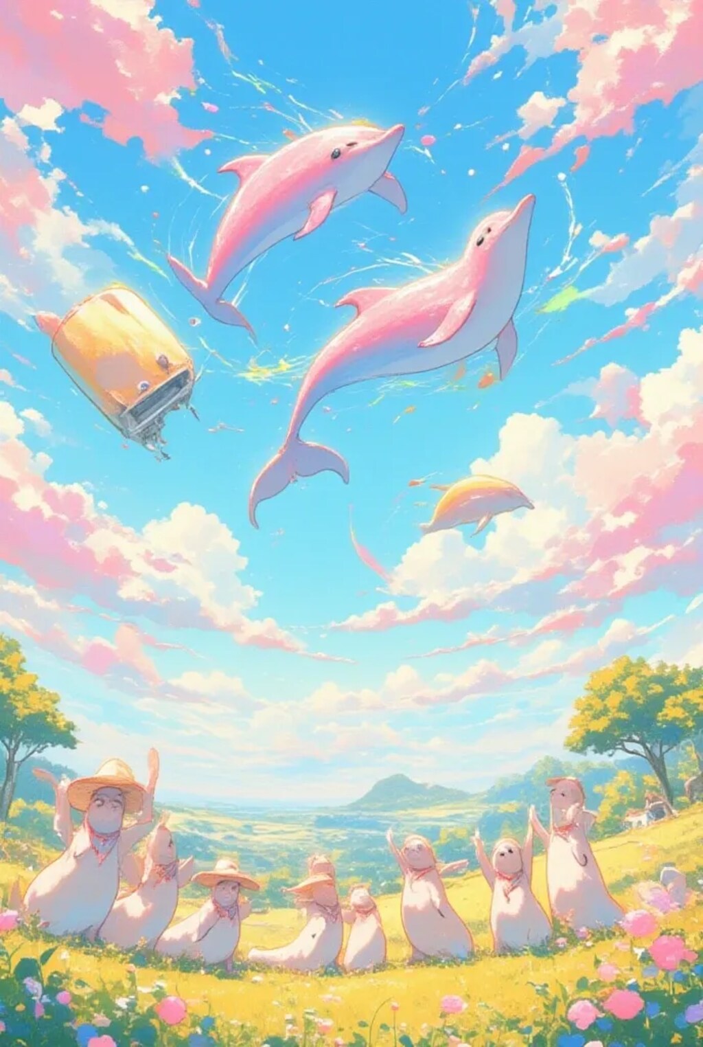 イルカは今日も空を飛ぶ