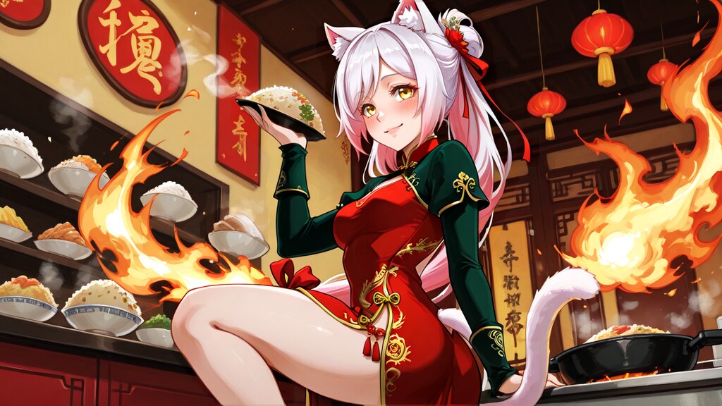 中華料理は火力だよー！