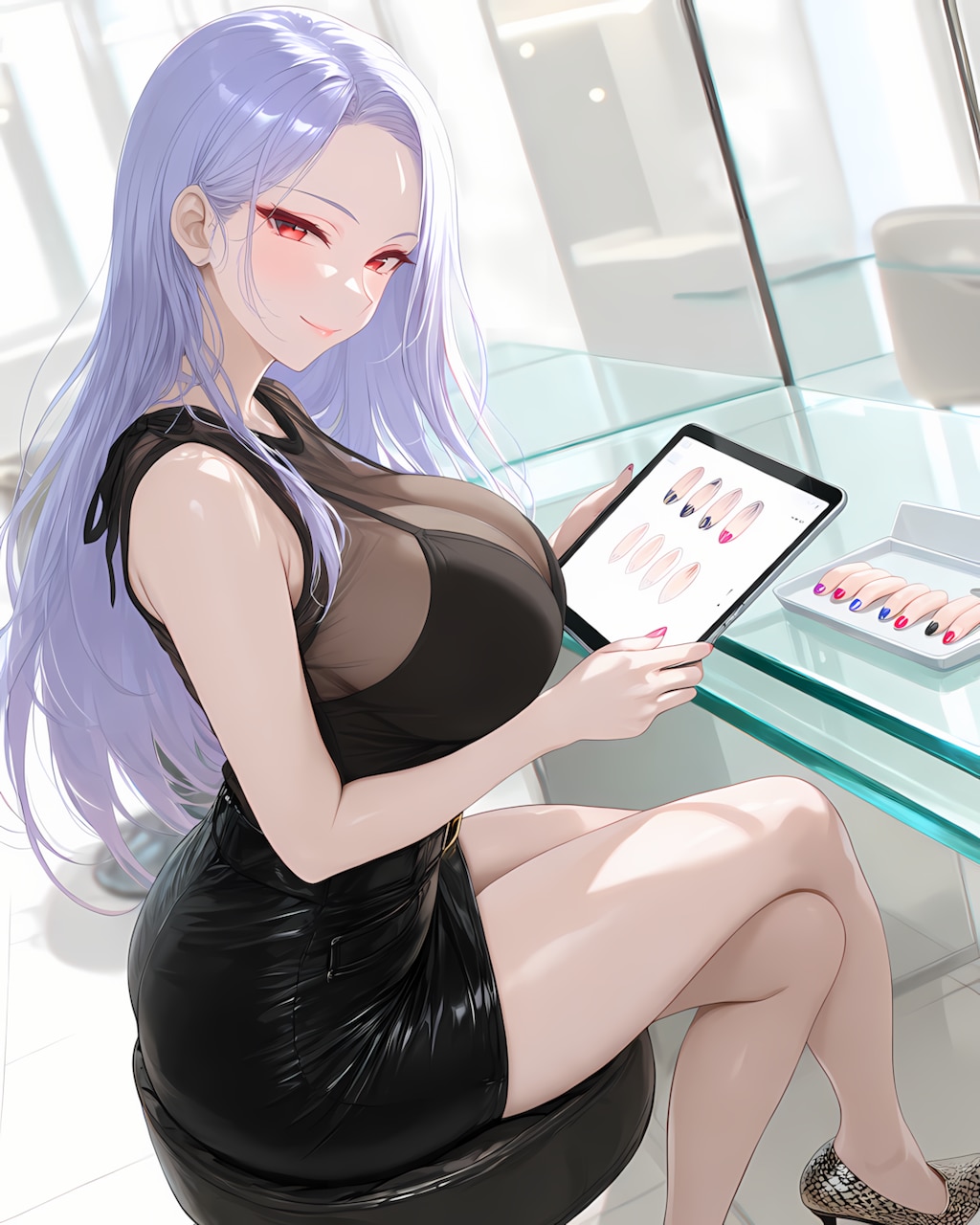 💅ネイリストミレナのクールなお仕事🖤