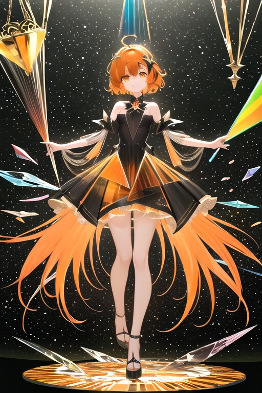 オレンジガール2 | の人気AIイラスト・グラビア