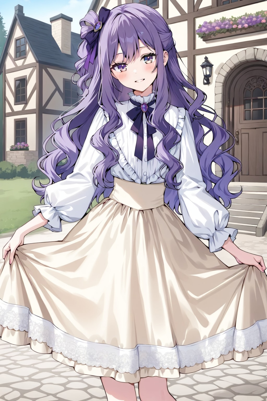 LILACちゃんのお辞儀