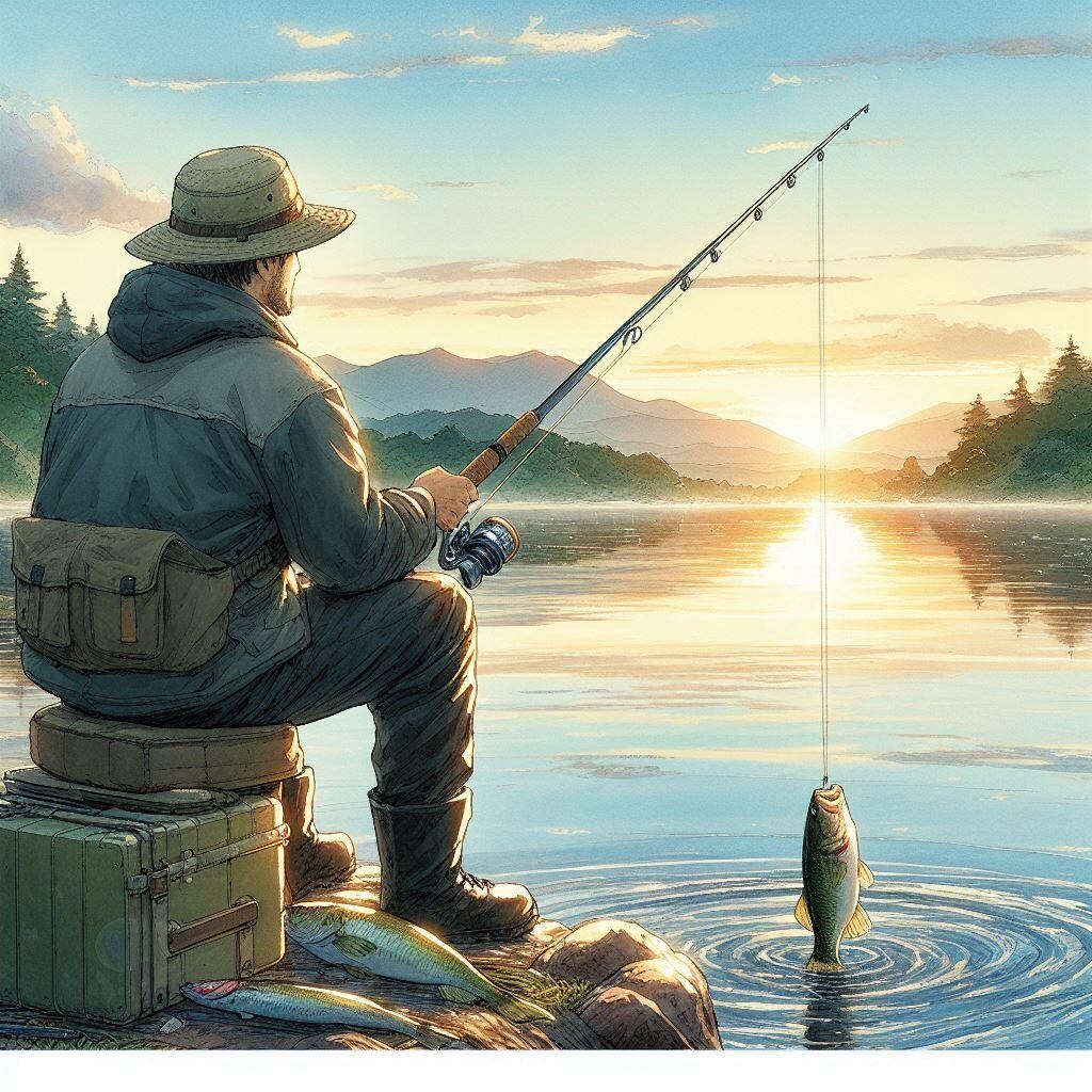 ブラックバスを釣ろう