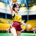 ウチのバスケ女子は変なボール使いがち 7枚目
