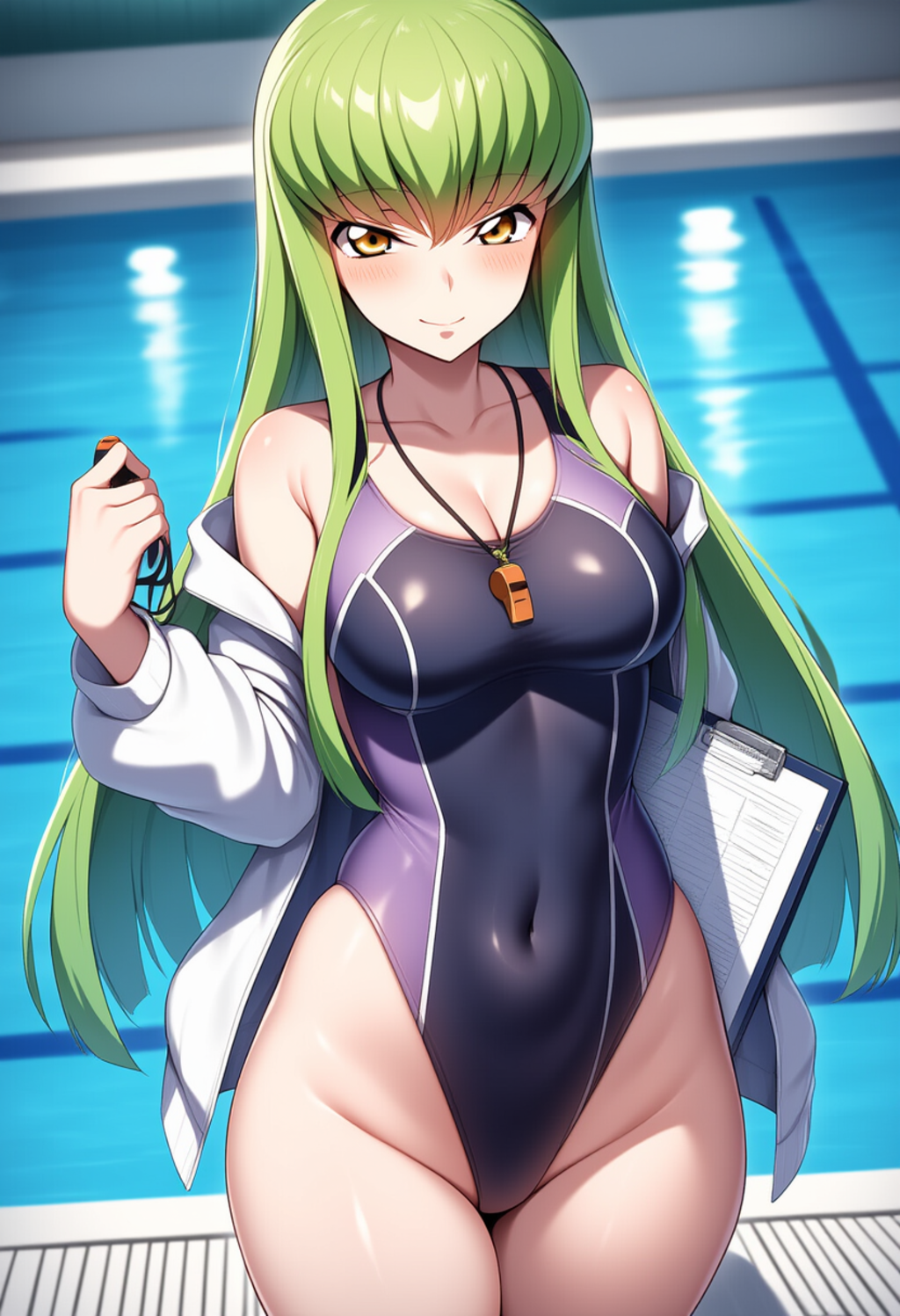 水泳コーチ