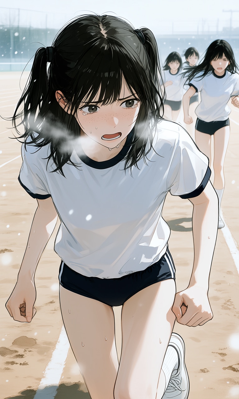 抑圧のエロス　耐寒訓練で持久走