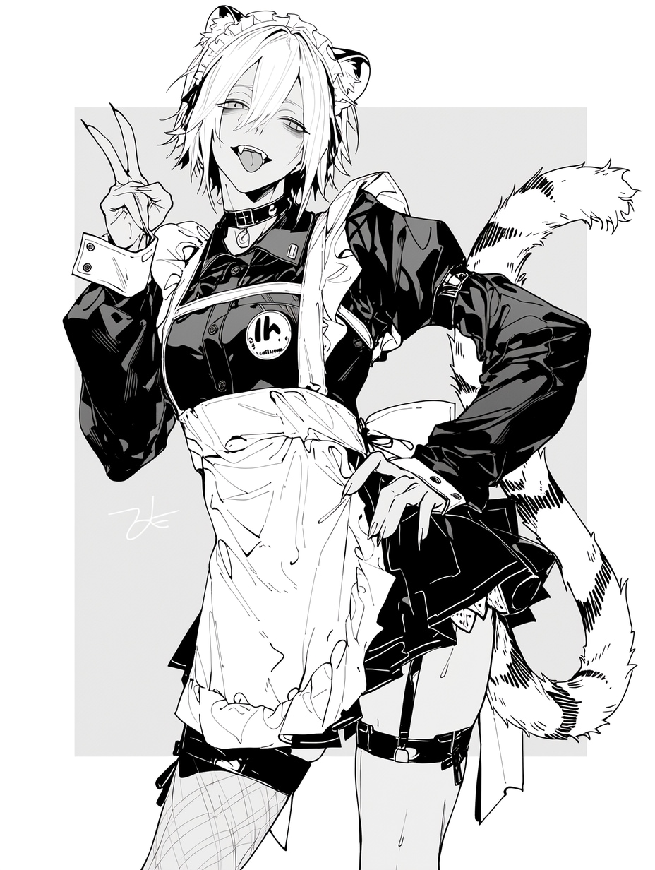 (「・ω・)「ｶﾞｵｰ | の人気AIイラスト・グラビア