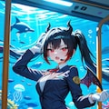 海底観光バスへようこそ！ツンデレバスガイドちゃん 2枚目