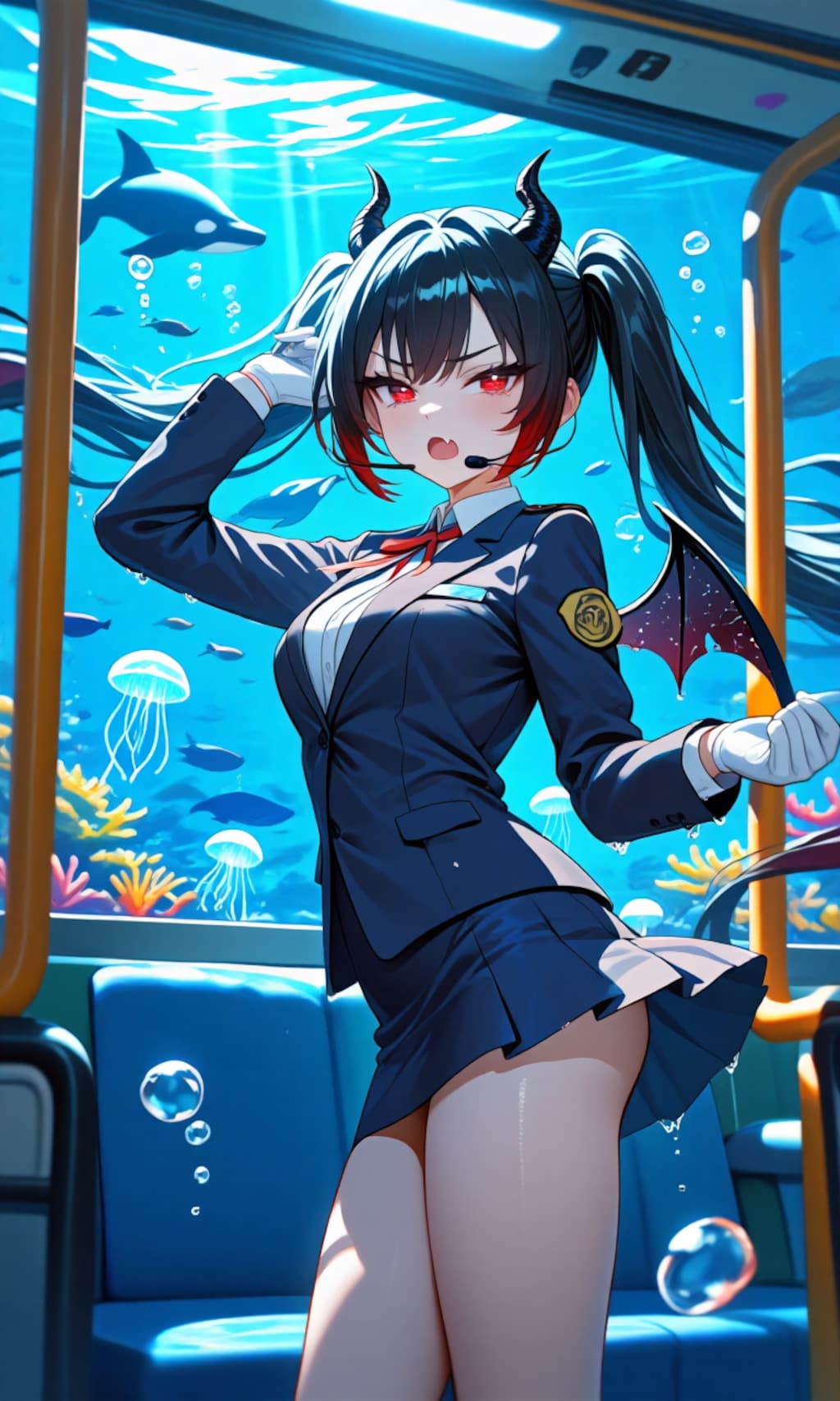 海底観光バスへようこそ！ツンデレバスガイドちゃん