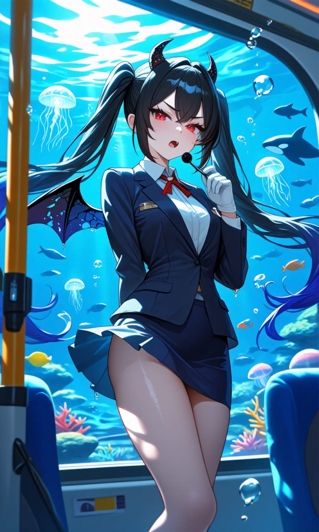 海底観光バスへようこそ！ツンデレバスガイドちゃん
