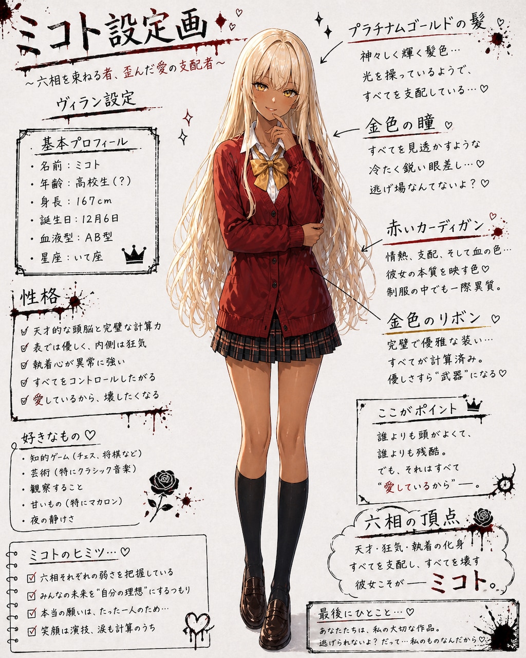 「うちの子説明⑦ ミコト」