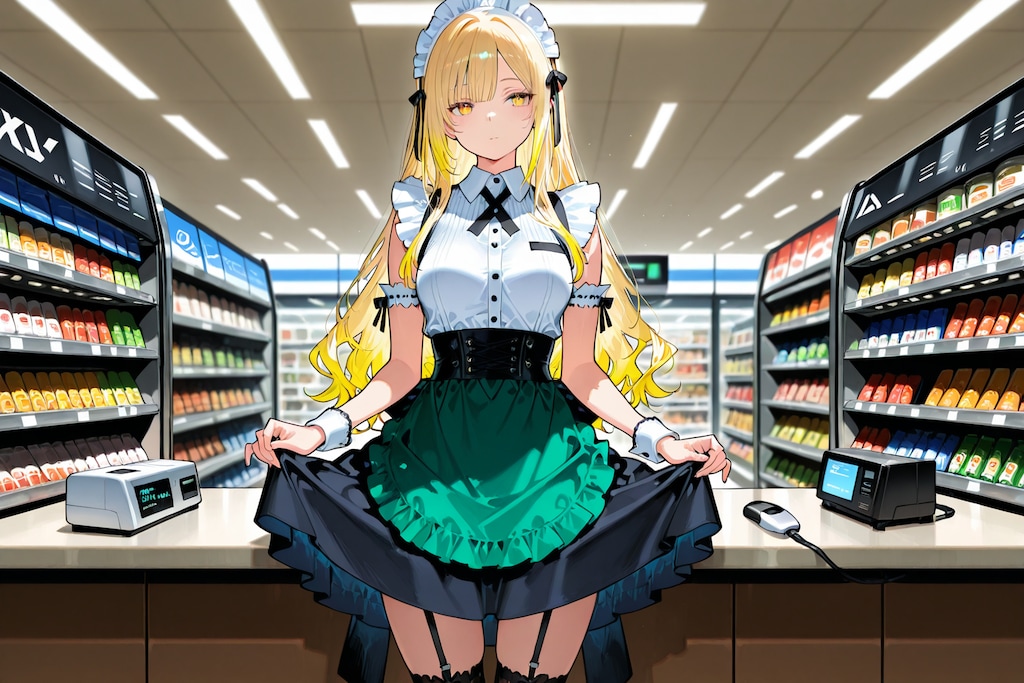 レジ係のLEMONちゃん