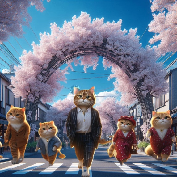 ３桜の見物 | の人気AIイラスト・グラビア