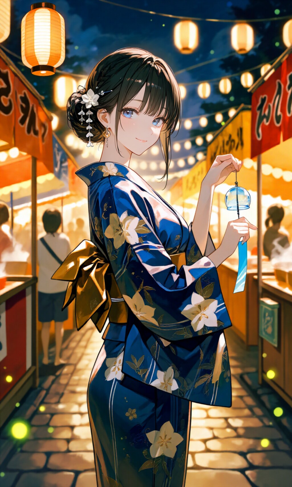 夏祭りの夜