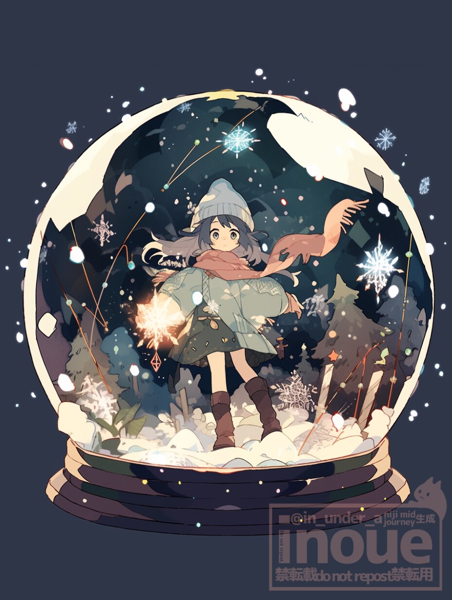 冬 | の人気AIイラスト・グラビア