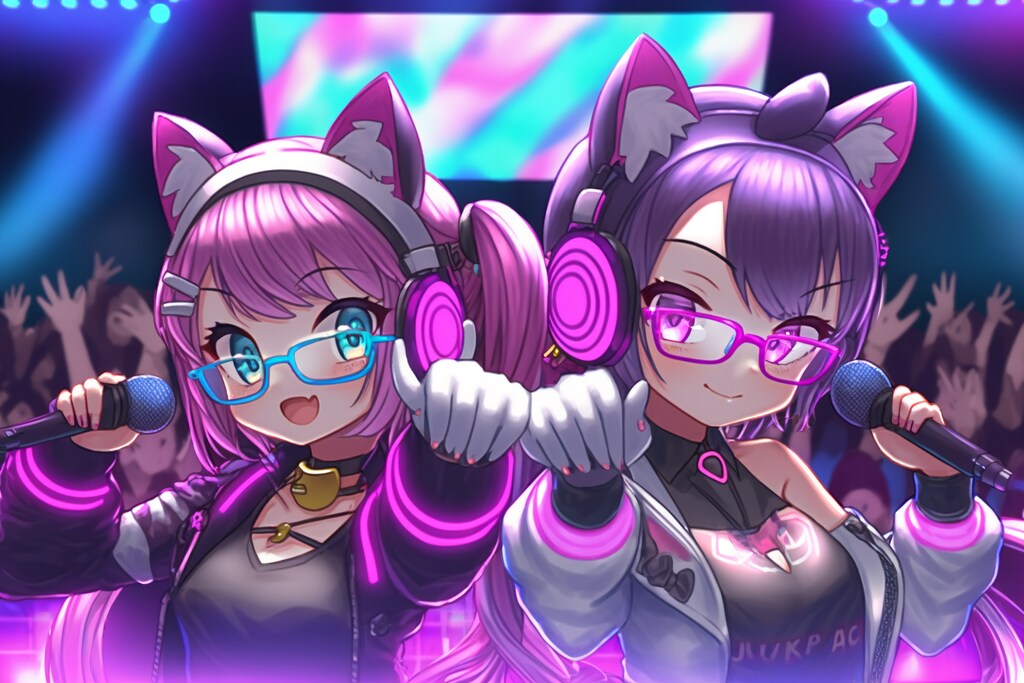 ネコ耳サイバーアイドル