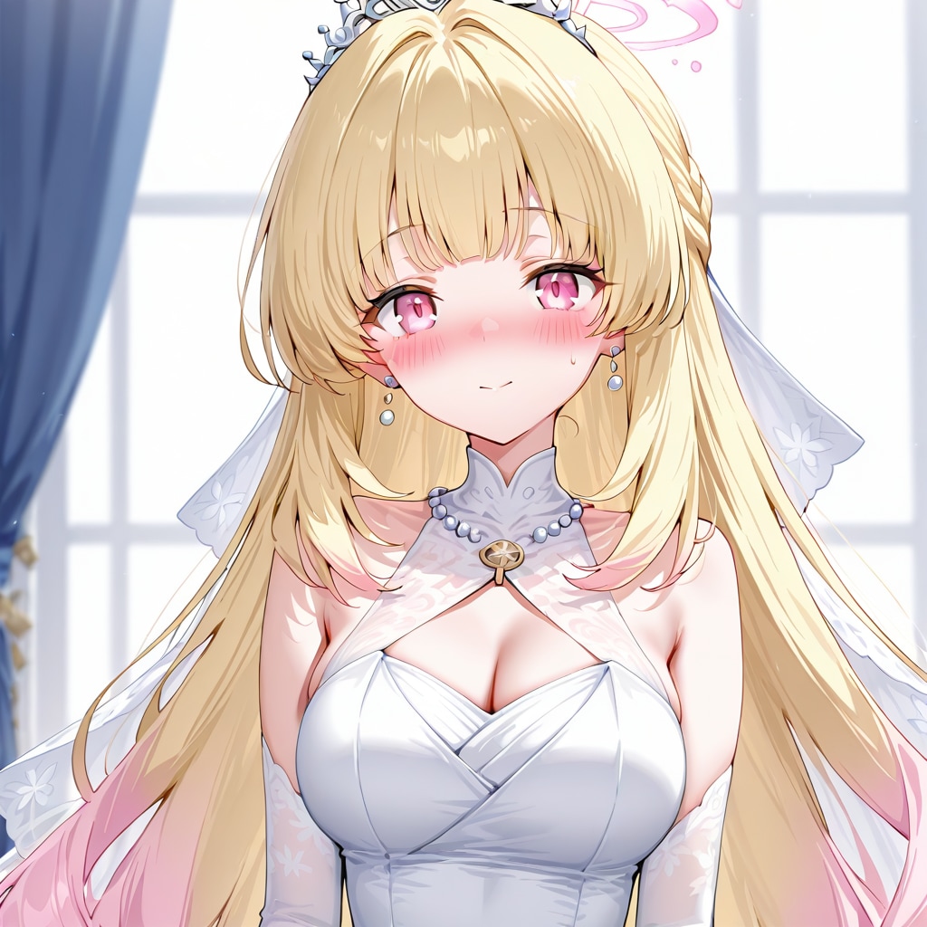 ウエディング試着 | の人気AIイラスト・グラビア