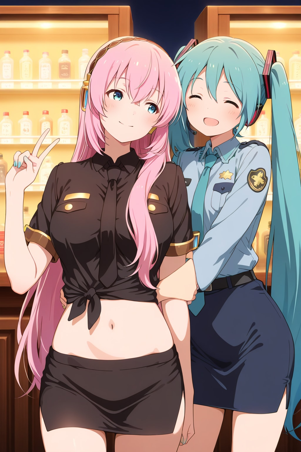 ネギトロ丼　ver.警察官