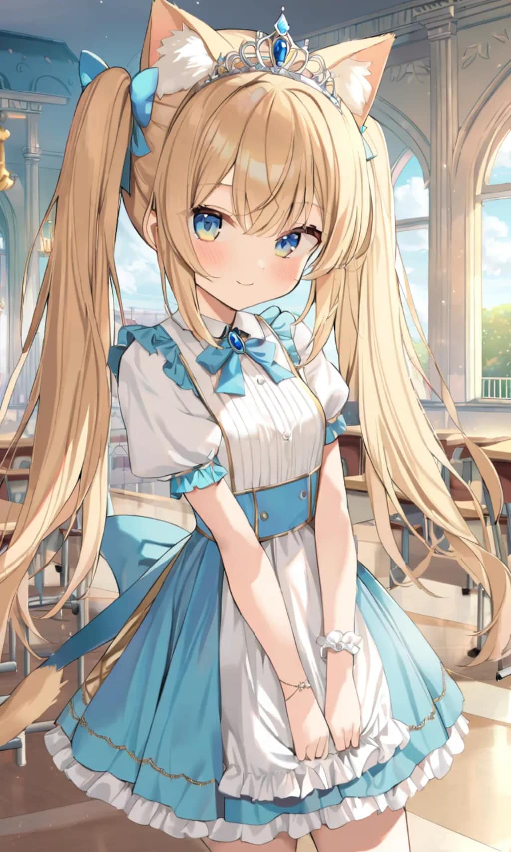 こるり「猫耳プリンセス」まや「AR写真で遊ぶ」こるり「猫耳は自前」