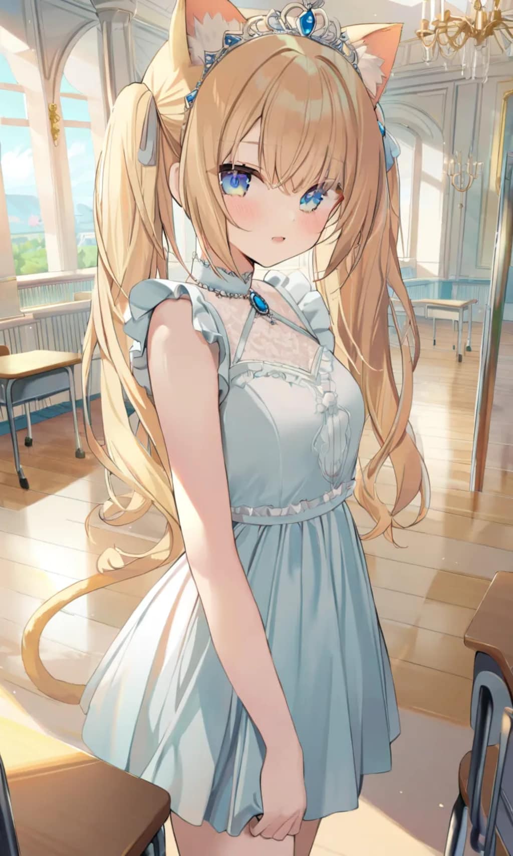 こるり「猫耳プリンセス」まや「AR写真で遊ぶ」こるり「猫耳は自前」