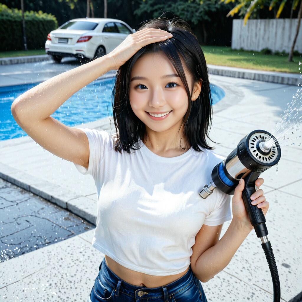 洗車ガール