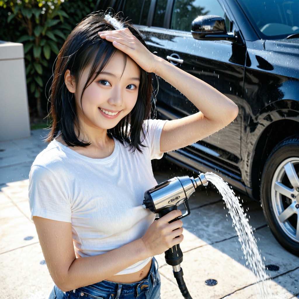洗車ガール