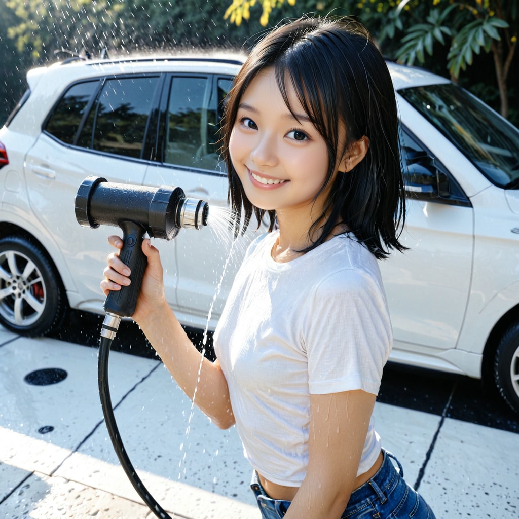 洗車ガール