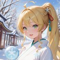 雪とヤスミン三姉妹♪ 2枚目