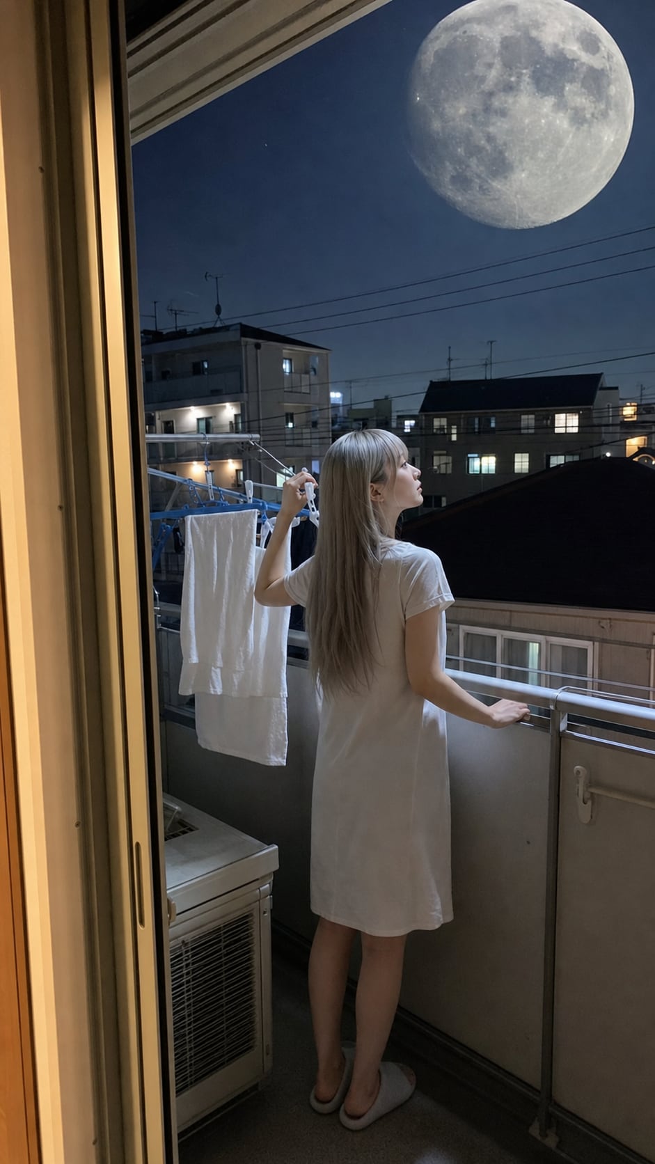 Moonlight at the Corner Store