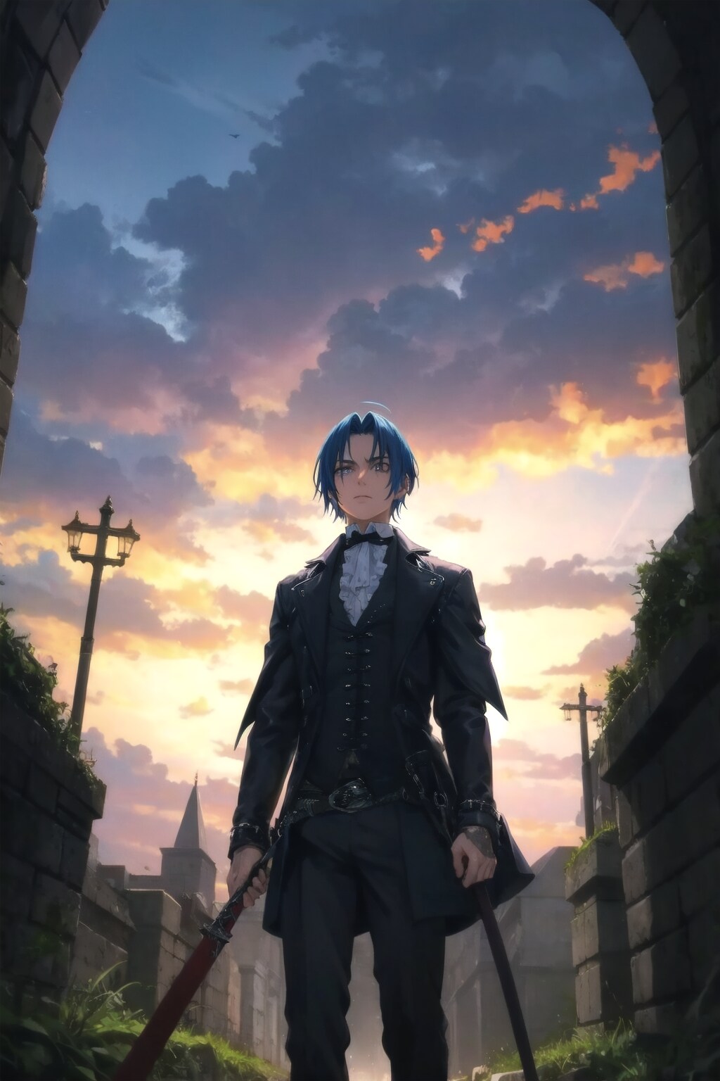 ゴシックの男性 | の人気AIイラスト・グラビア