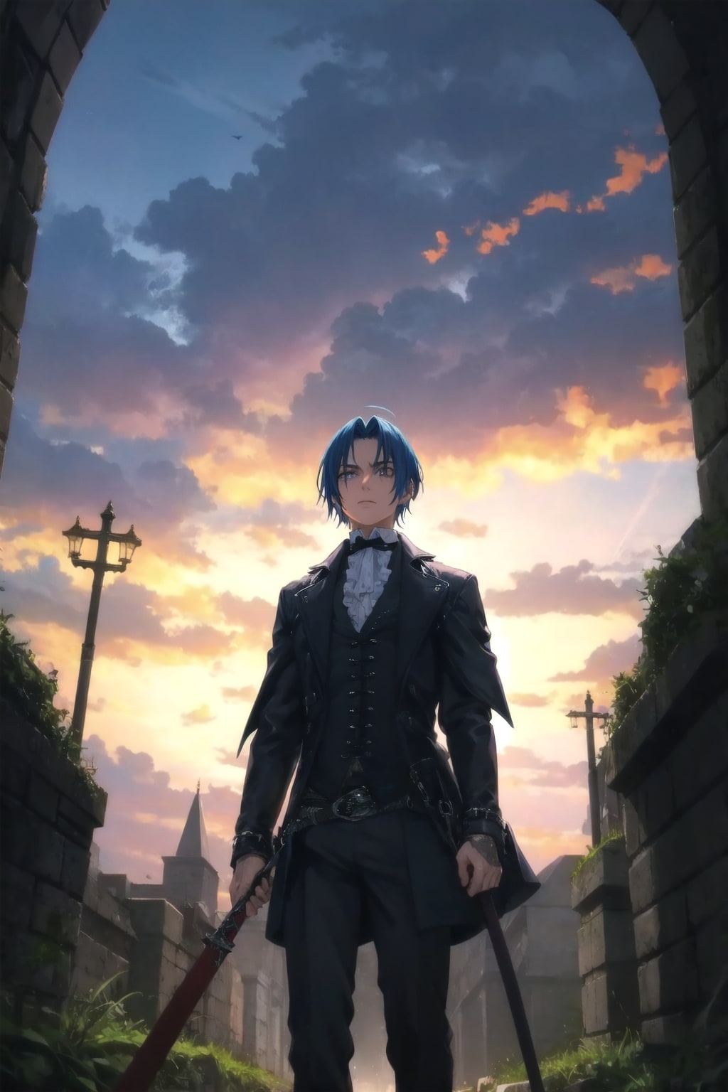 ゴシックの男性