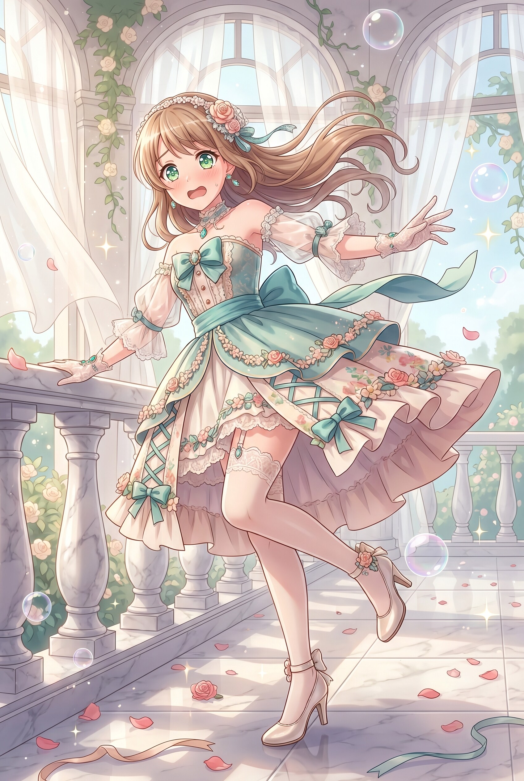花綺羅絢爛の微風