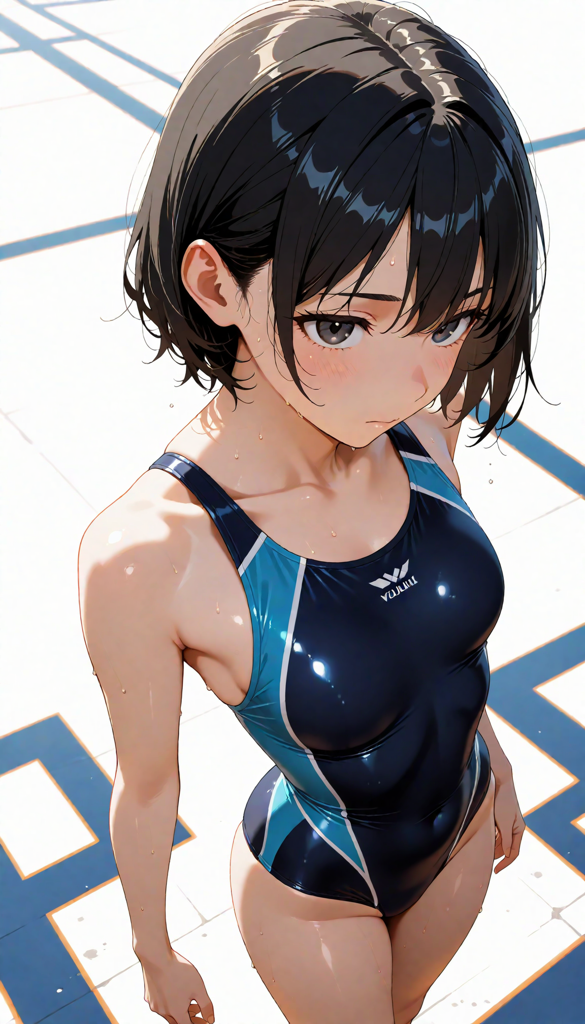 競泳水着！