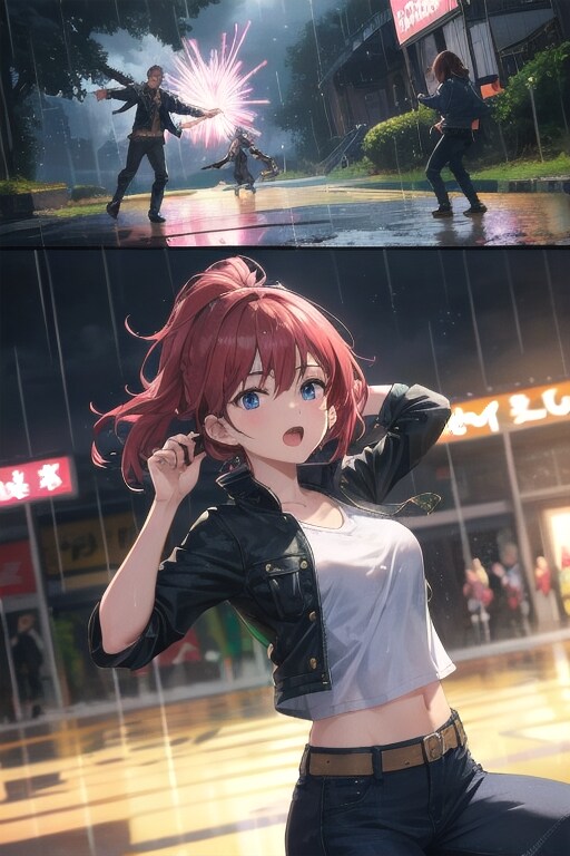 雨の日に突然