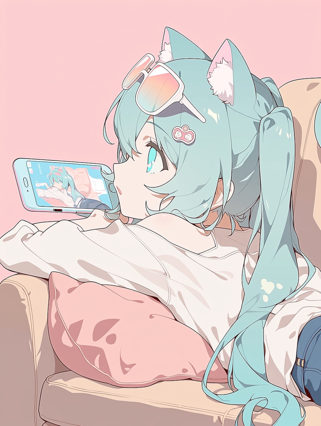 スマホ＆Miku