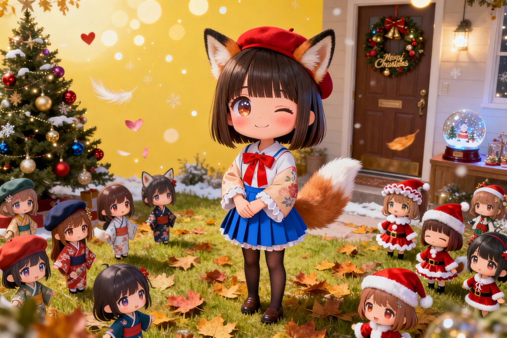 Seedream_スノードームの『雪』の影響。