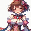 茶髪ショートちゃん(2) 2枚目