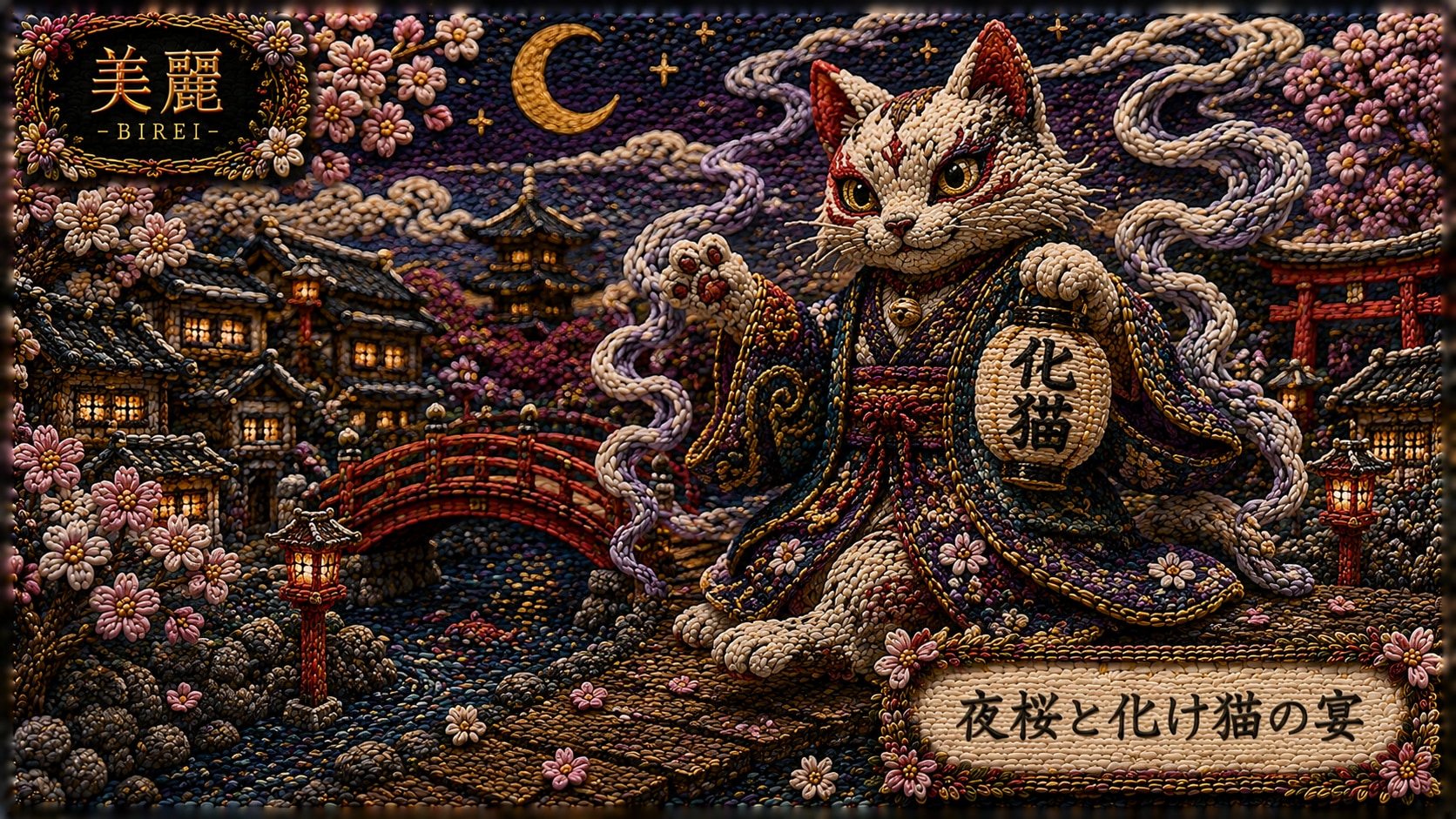 Exquisite embroidery / 美麗刺繍 #patreon #ChatGPT #customGPT #GPTs  #美麗 #刺繍 #beautiful #Japanese #Japane | の人気AIイラスト・グラビア
