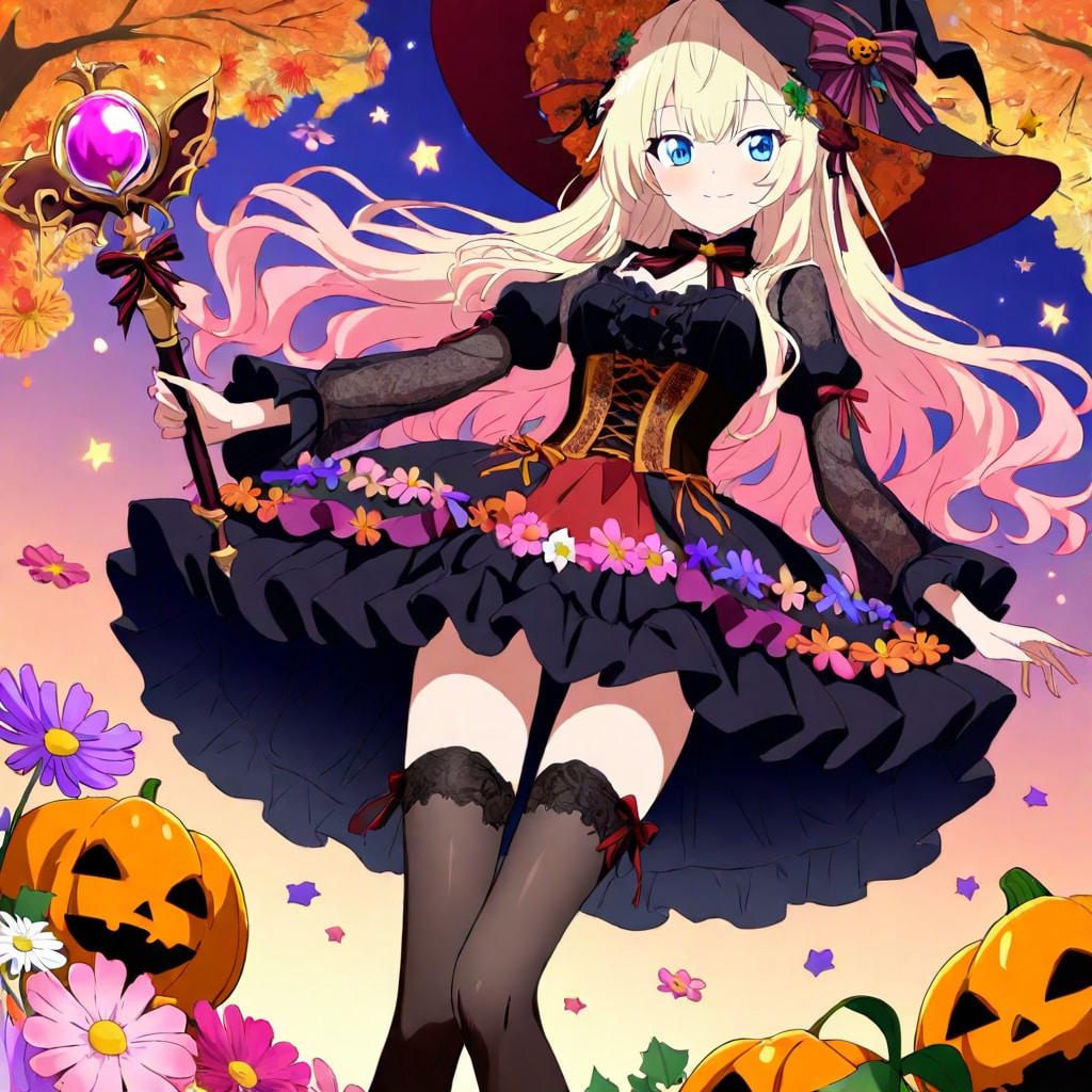 ハロウィンの魔女