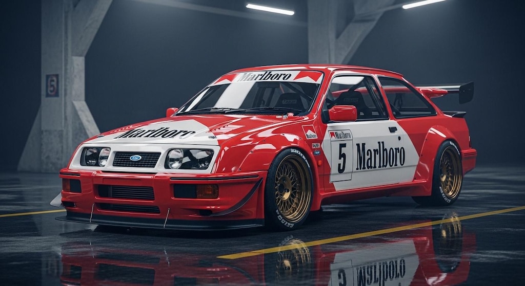 マルボロフォードシエラレーシングカー