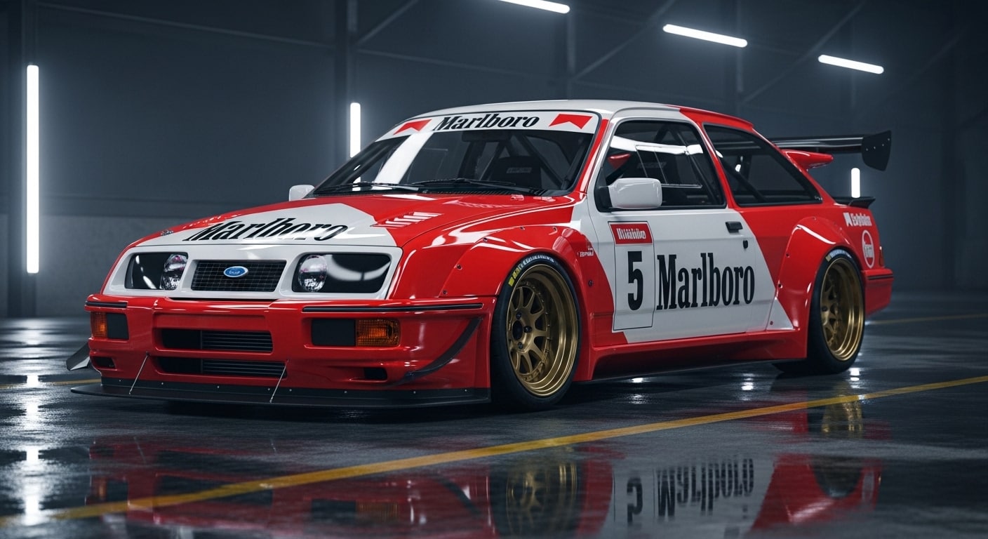 マルボロフォードシエラレーシングカー | の人気AIイラスト・グラビア