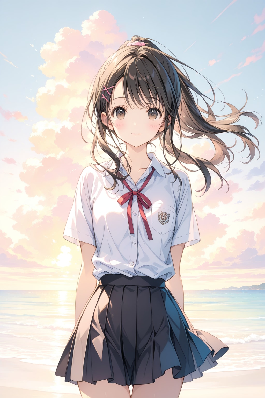 あの夏の青空 | の人気AIイラスト・グラビア