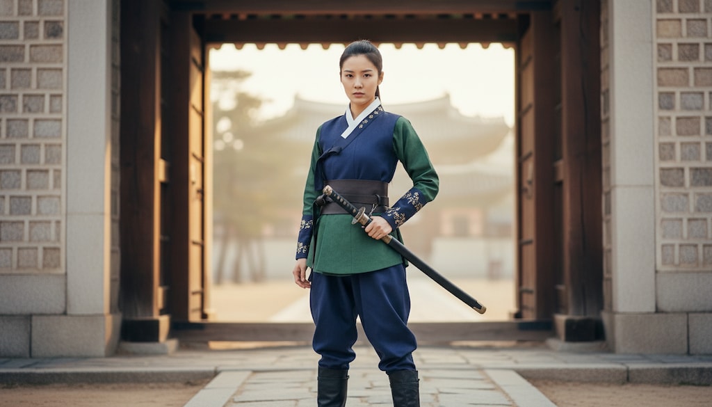 王宮の女性護衛兵士（茶母）