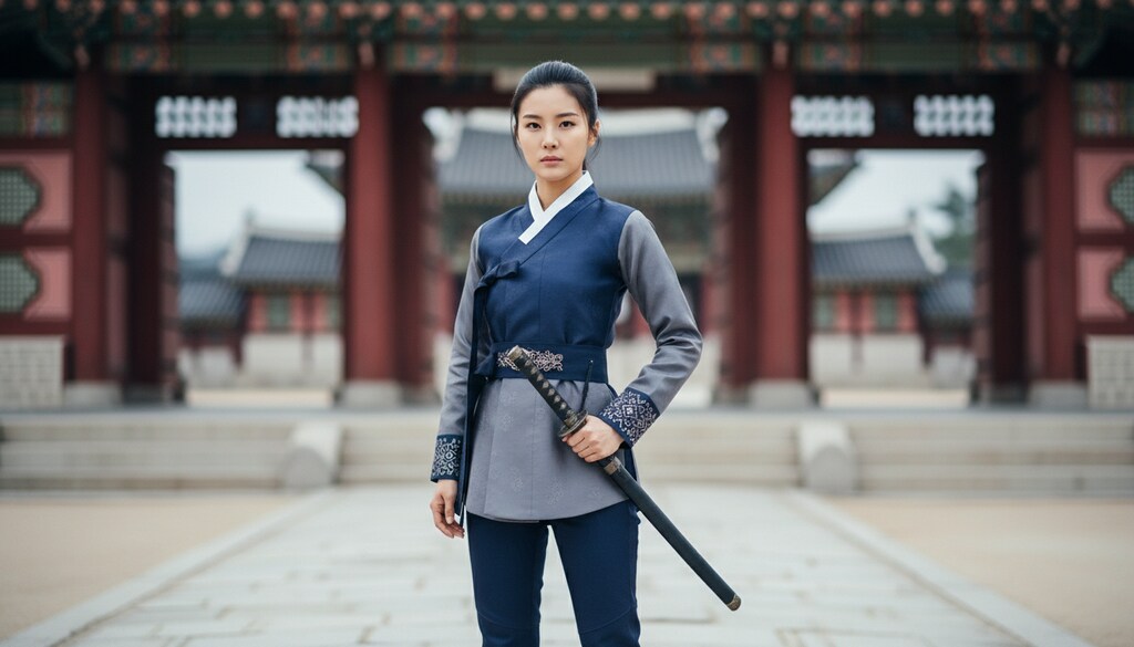 王宮の女性護衛兵士（茶母）