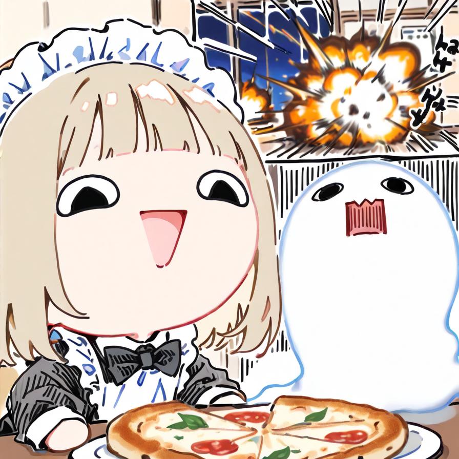 えらいこっちゃマシマシ系摩訶不思議食堂🍕💥💥💥 | の人気AIイラスト・グラビア