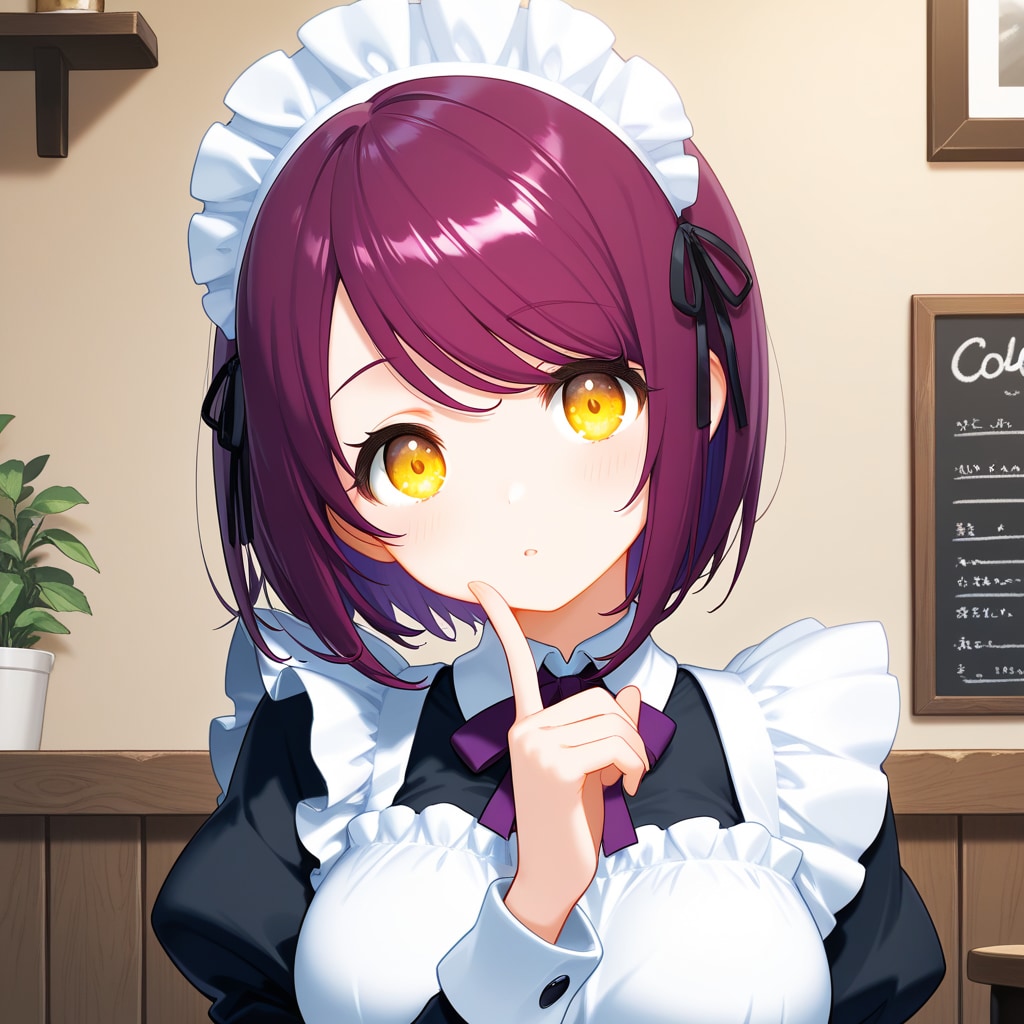 こんにちは（挨拶メイドの芽衣ちゃん）