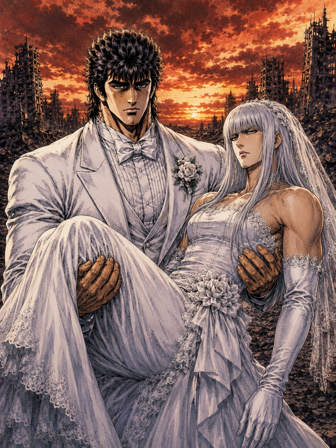 ケン新郎とシン婦