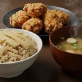 深夜食堂の筍御飯定食４種類 3枚目