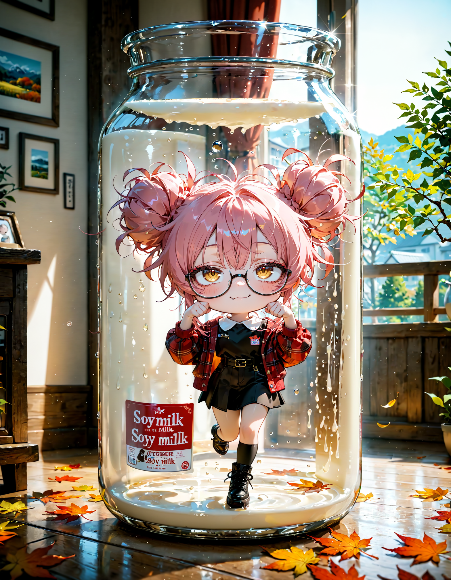 今日は何の日？　豆乳の日 | の人気AIイラスト・グラビア